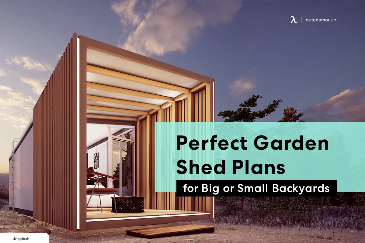 20 Garden Shed Plans Perfect for Big or Small Backyards