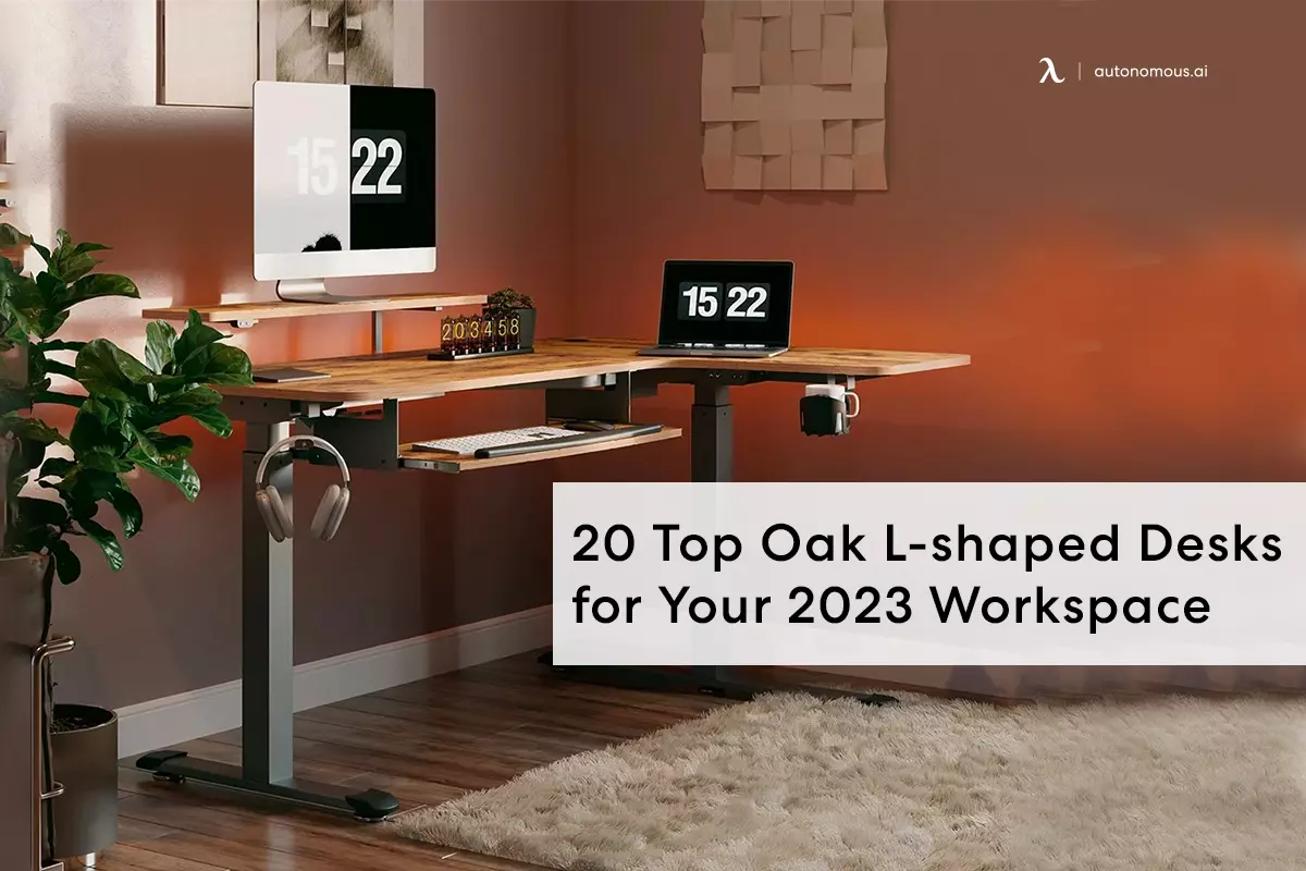 20 Top Oak L-shaped Desks for Your 2023 Workspace