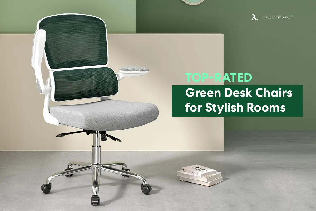 20 Top-Rated Green Desk Chairs for Stylish Rooms