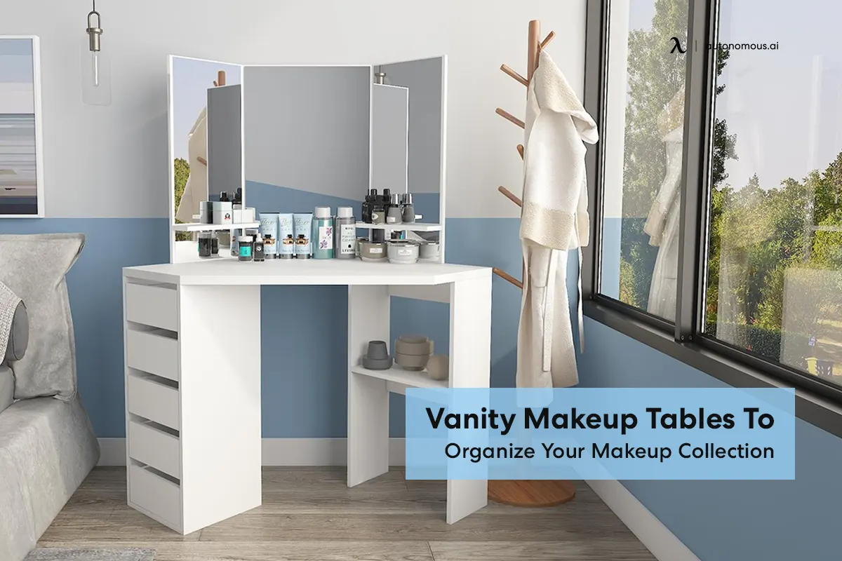 20 Vanity Makeup Tables To Organize Your Makeup Collection