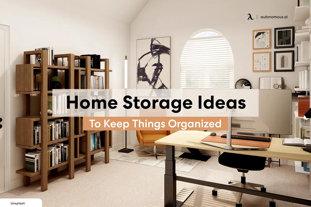 25 Home Office Storage Ideas to Keep Things Organized