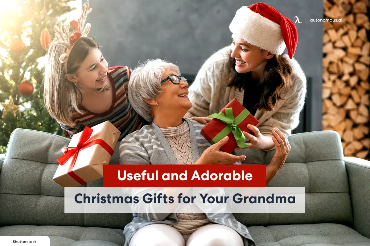 30+ Useful and Adorable Christmas Gifts for Your Grandma