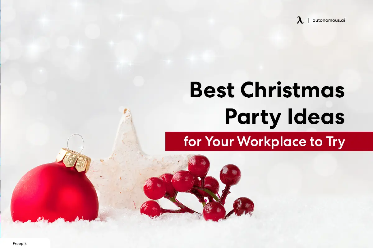 30 Best Christmas Party Ideas for Your Workplace to Try