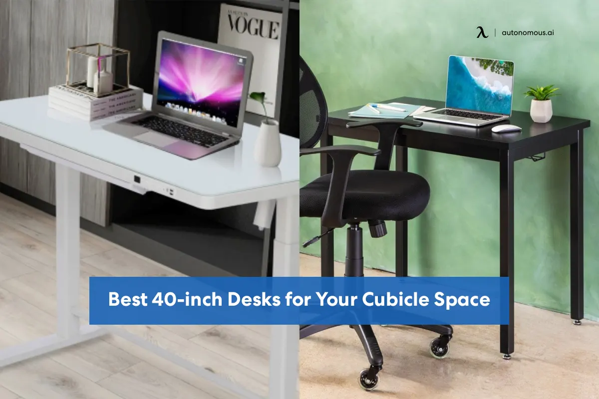 Shop the Best 40-inch Desks for Your Cubicle Space