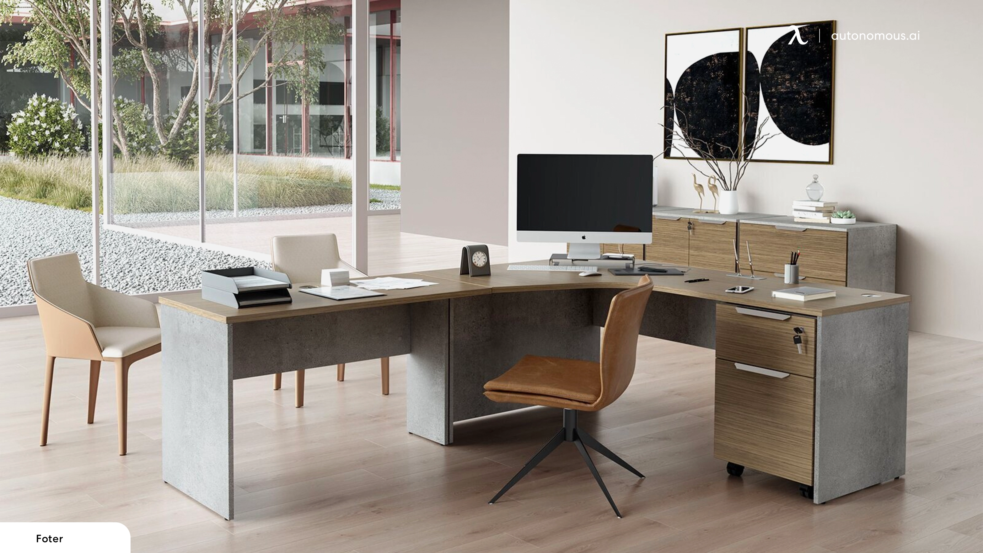 5 Popular Brands of Modern L-shaped Desks Offered at Good Prices