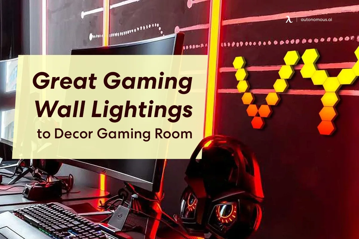 6 Great Gaming Wall Lightings to Decor Gaming Room