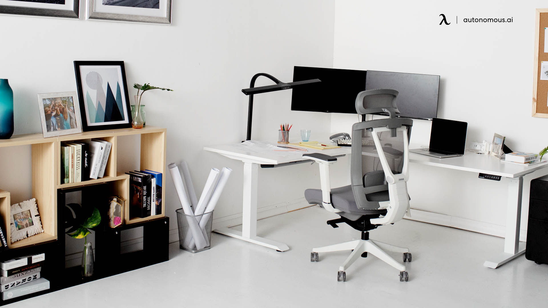 Consider Using an L-shaped Standing Desk