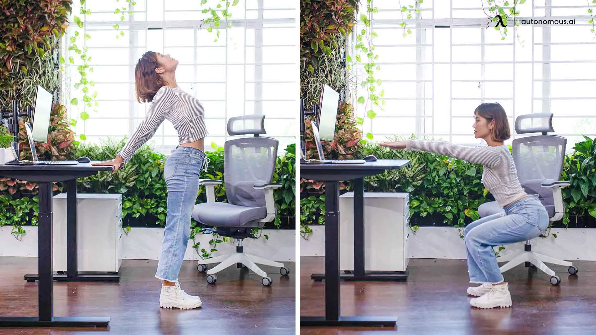 7 Standing Desk Stretches to Ease Back Pain & More