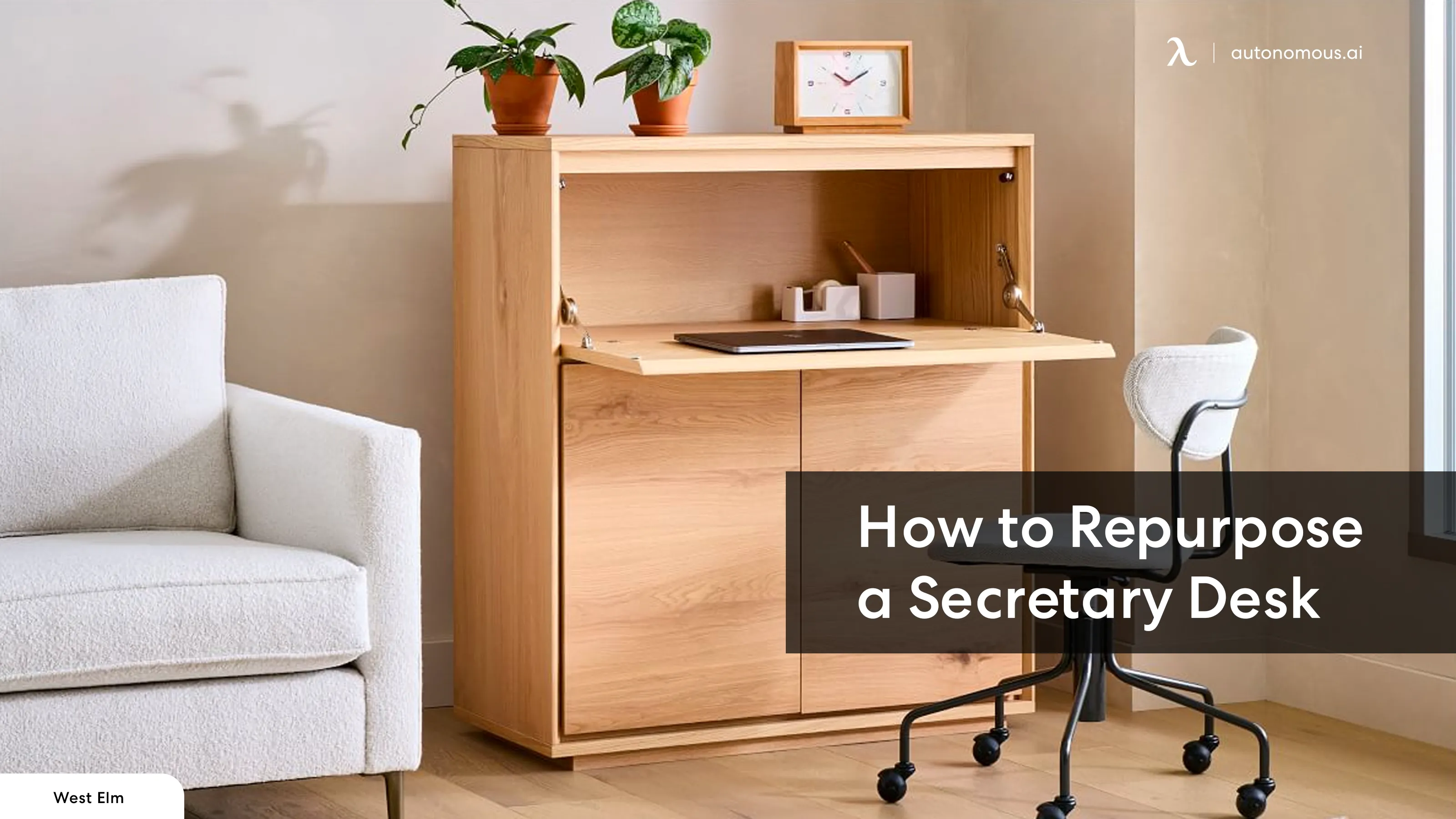 8 Simple Steps to Repurpose Your Secretary Desk