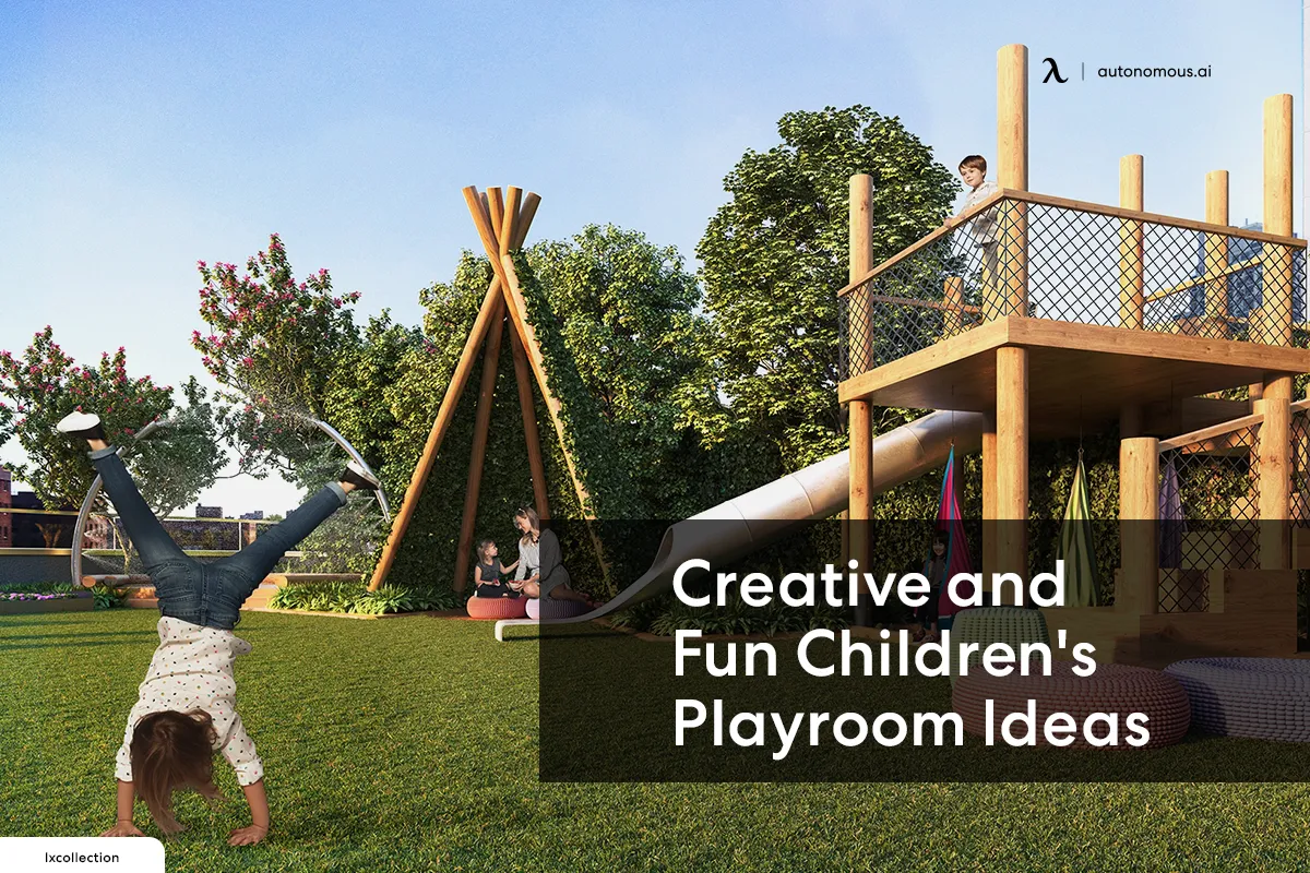 9 Creative and Fun Children's Playroom Ideas for Outdoor Playing