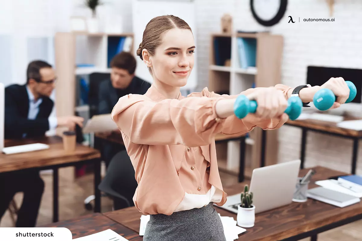9 Easy DIY Exercise Station Ideas to Workout at Work