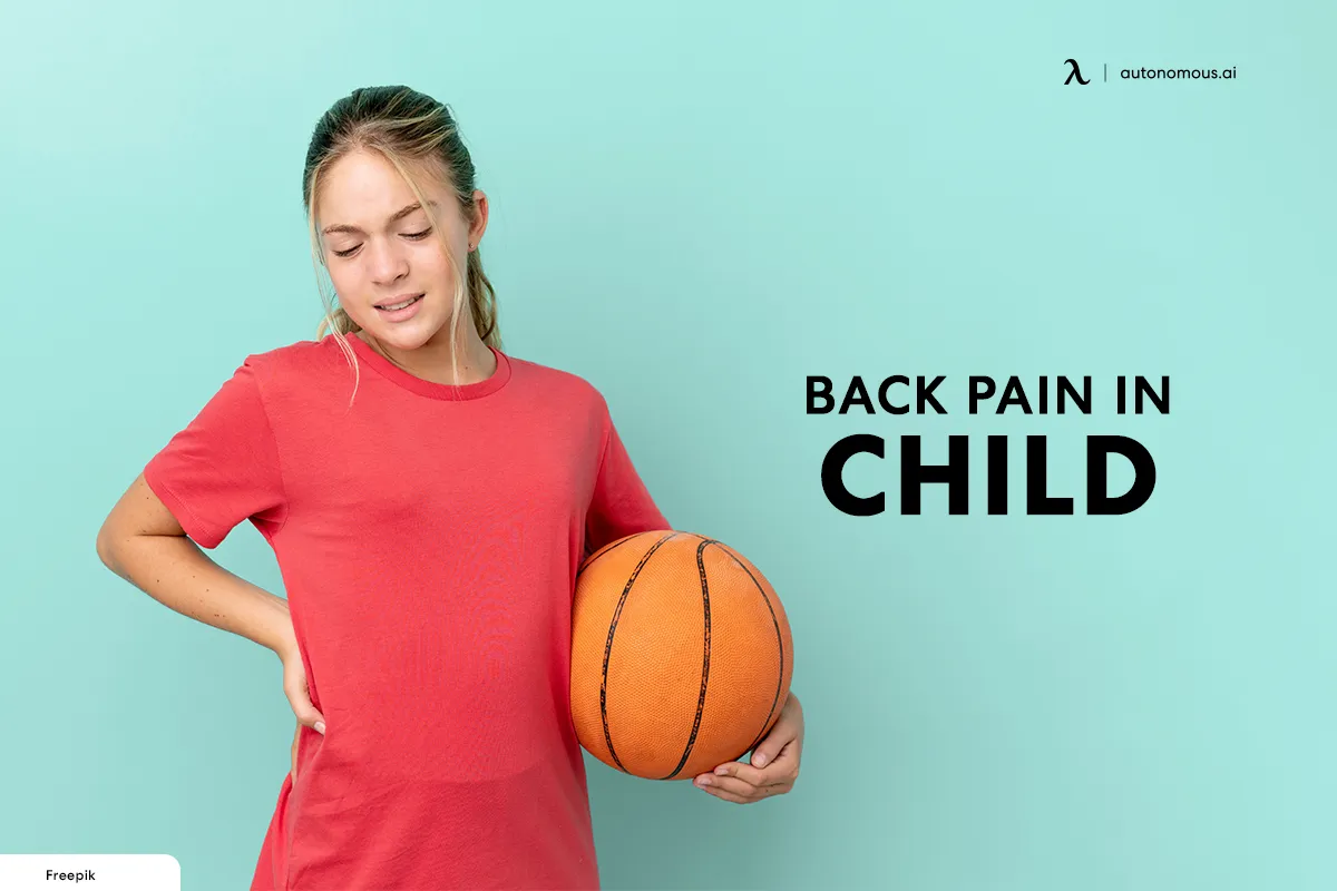 Back Pain In Child: Causes & Proper posture for Students