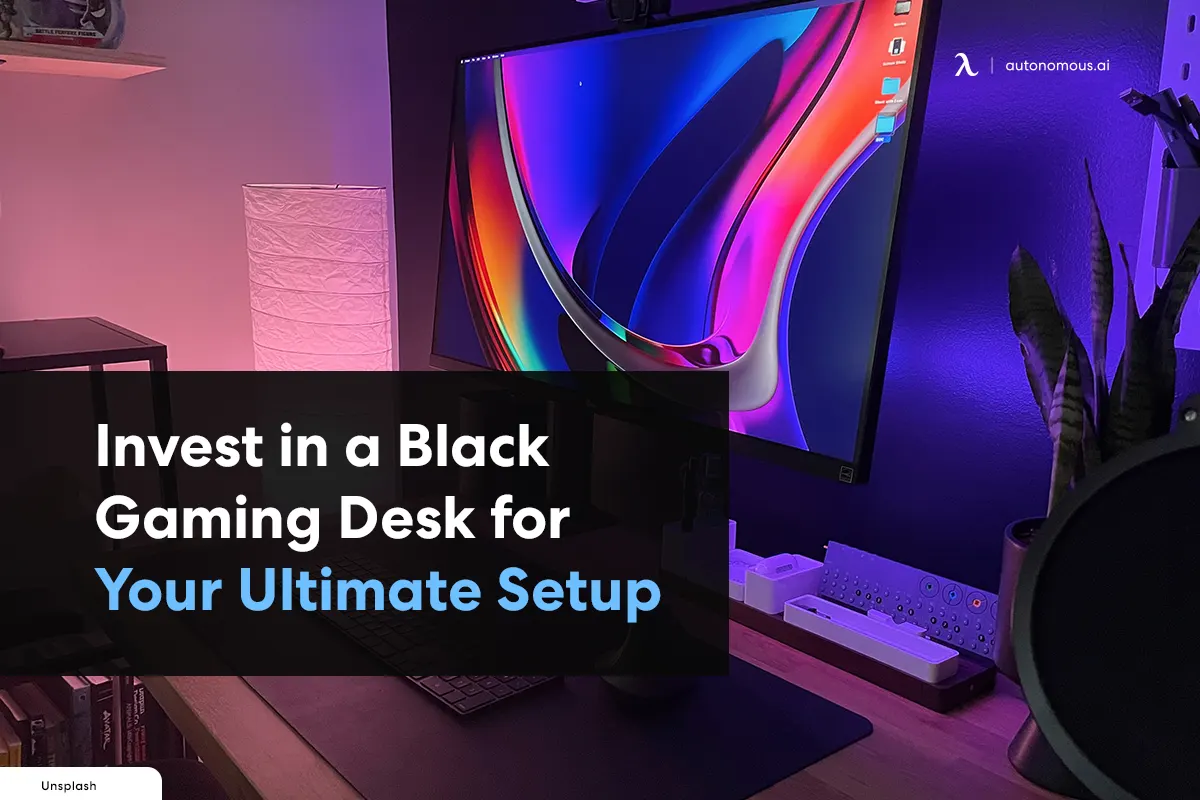Invest in a Black Gaming Desk for Your Ultimate Setup