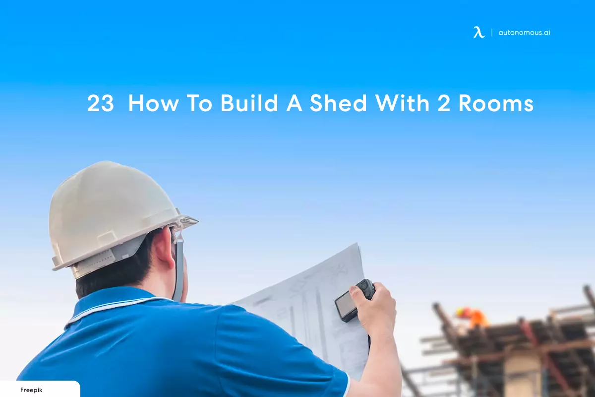 How To Build A Shed With 2 Rooms