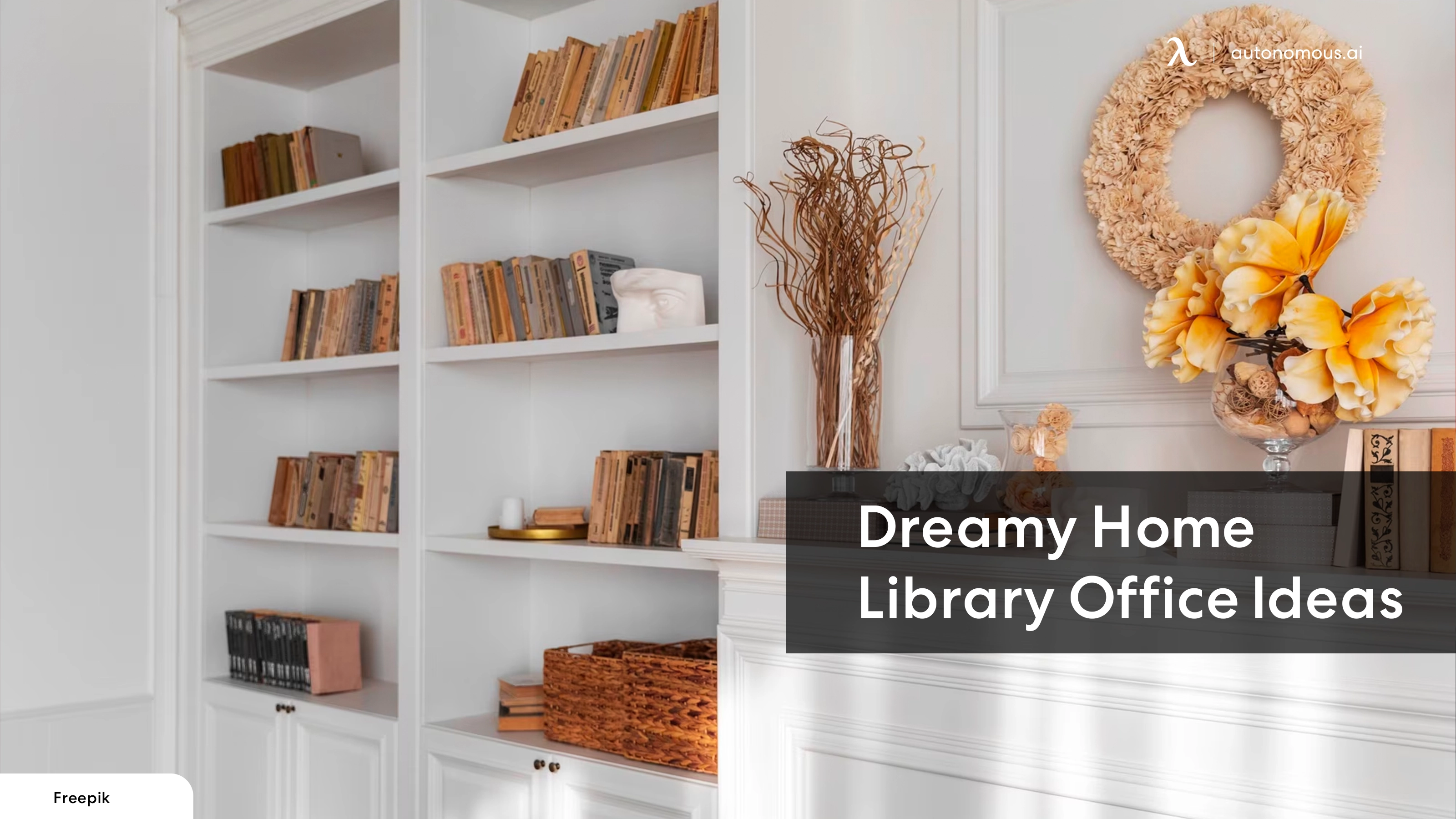 20 Ideas to Build Your Dreamy Home Library Office