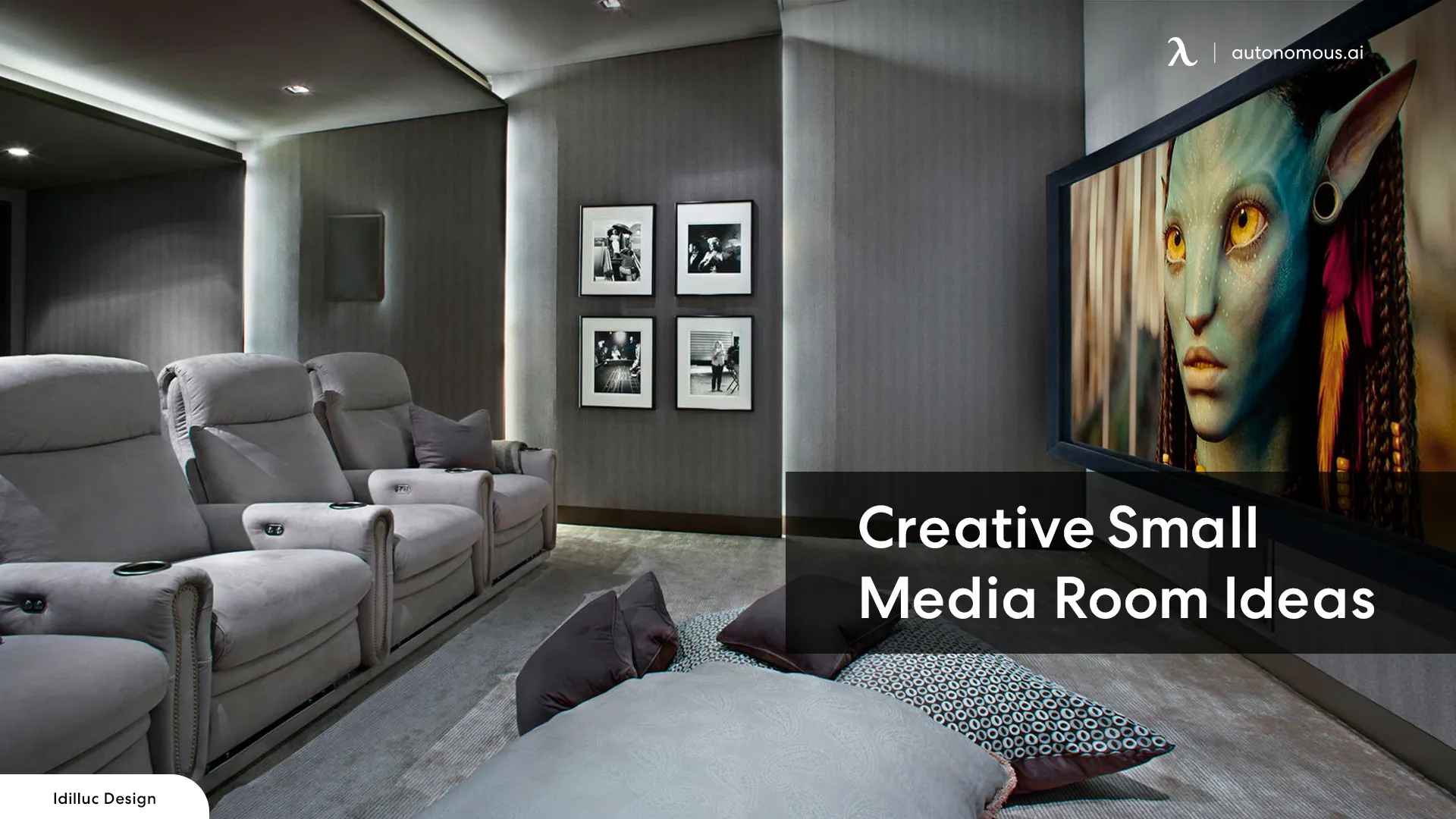 Small Media Room Inspiration to Make the Most of Your Cozy Space