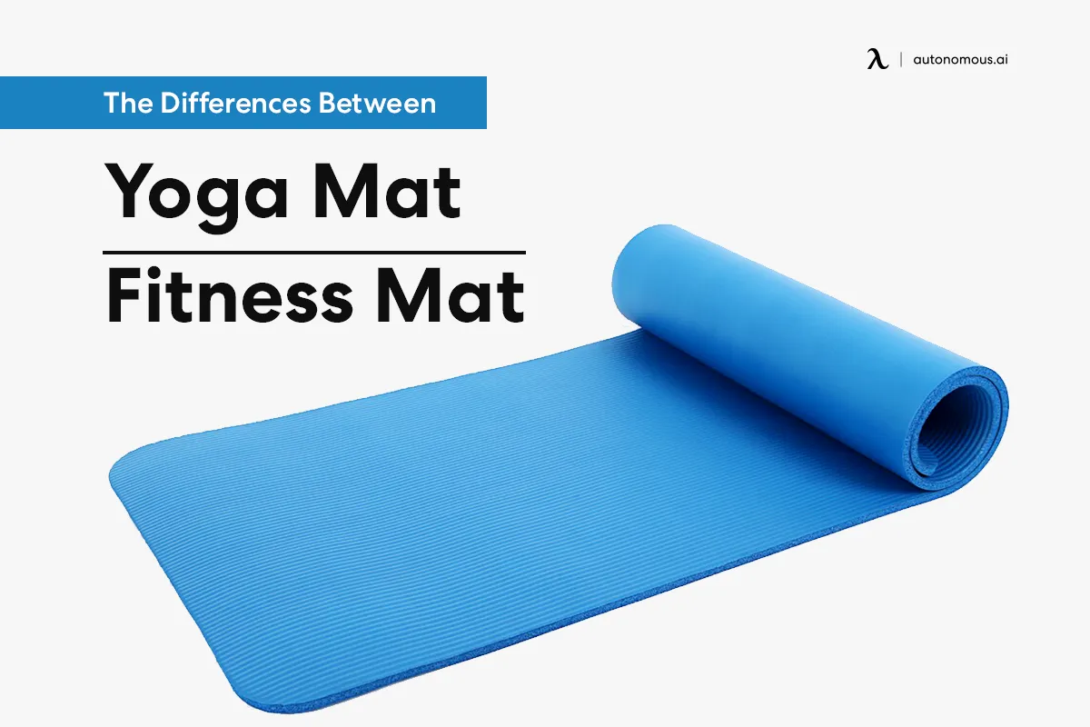 What Are the Differences Between Yoga Mat and Fitness Mat?