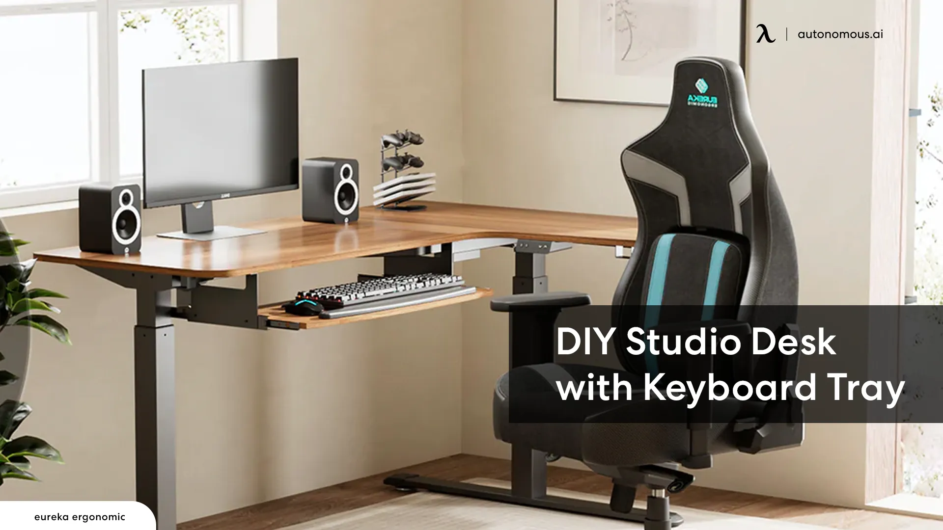 Craft Your Own Studio: DIY Desk With Keyboard Tray For Producers