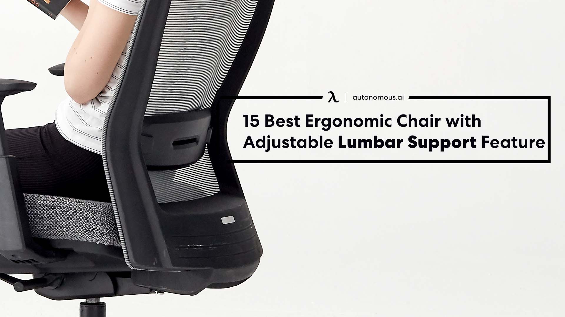 Adjustable Lumbar Support, Ergonomic Mesh Office Chair With Lumbar Support