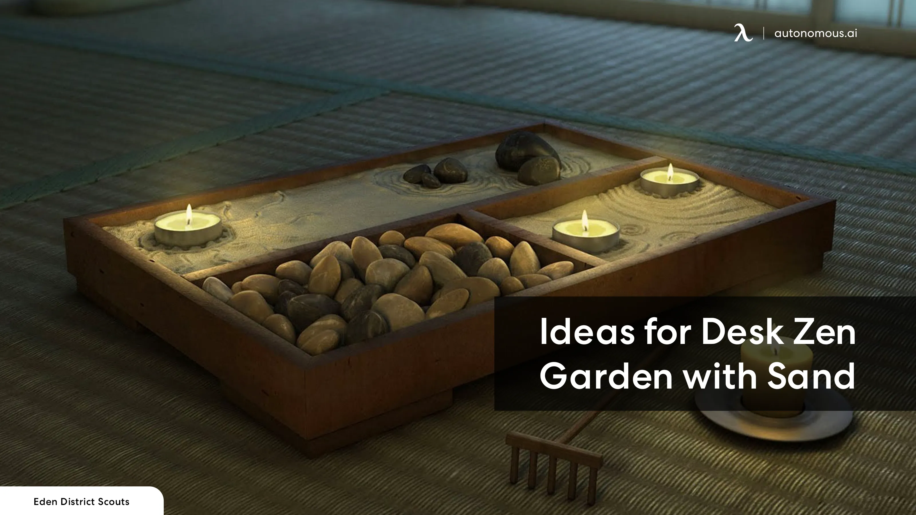 Zen Sand Garden for Desk: A Calming Workspace