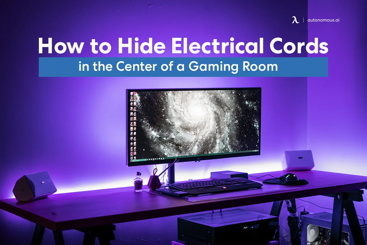 How to Hide Electrical Cords in the Center of a Gaming Room