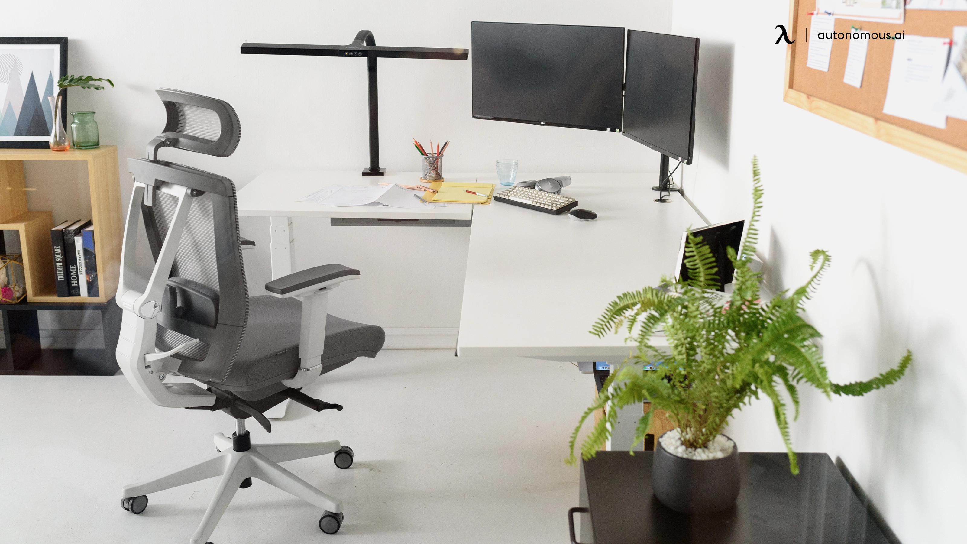 Need a Desk? How About The Autonomous White Corner Desk?
