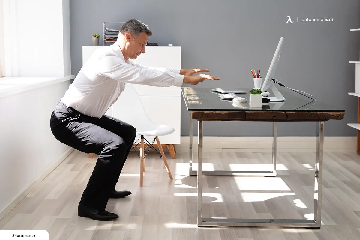 How to Do Chair Squats Like a Pro at Your Workplace