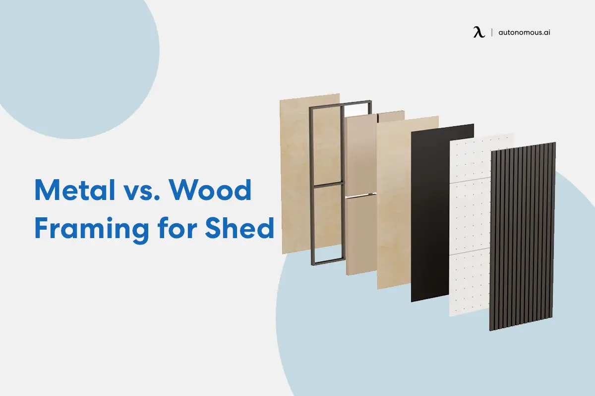 Metal vs. Wood Framing for Shed: Pros & Cons