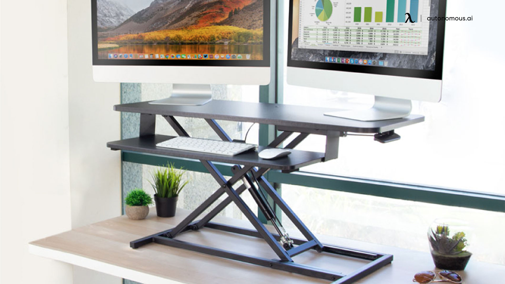 Mount-It! Desk Converter Review Height Adjustable Workstation of 2022
