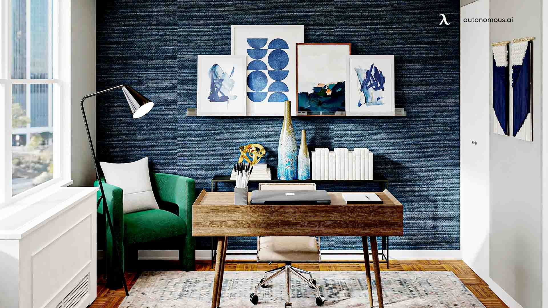 20+ Office Wall Decor Ideas to Boost Productivity & Creativity