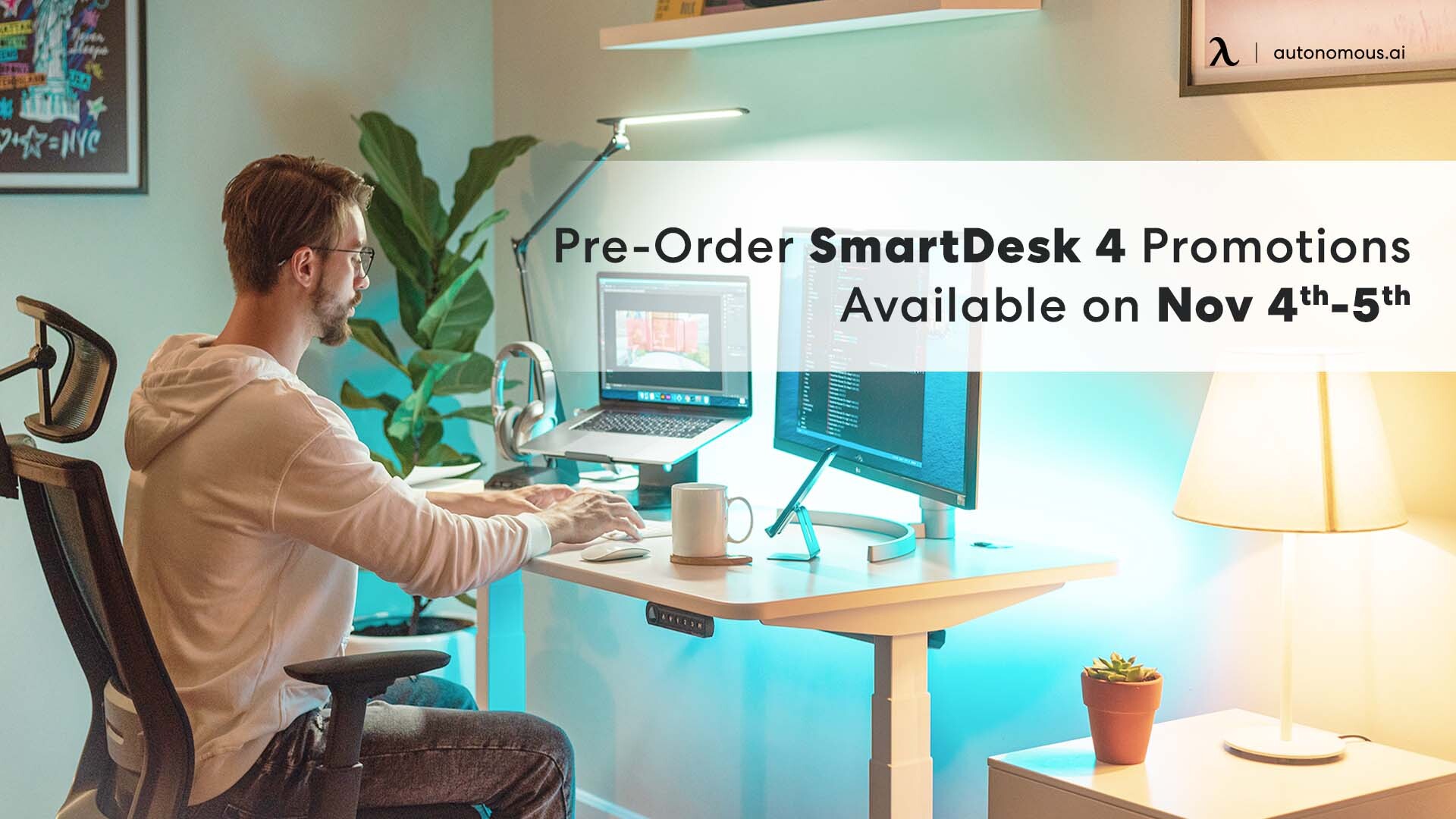 Pre-Order SmartDesk 4 Promotions