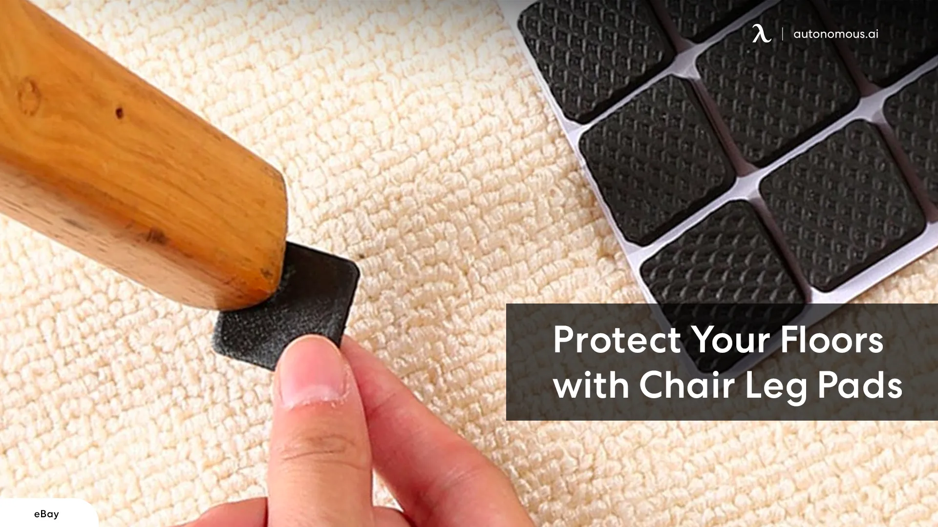 Using Under Chair Leg Pads To Protect Your Floors