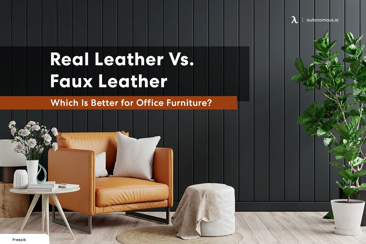 Real Leather Vs. Faux Leather: Which Is Better for Office Furniture?