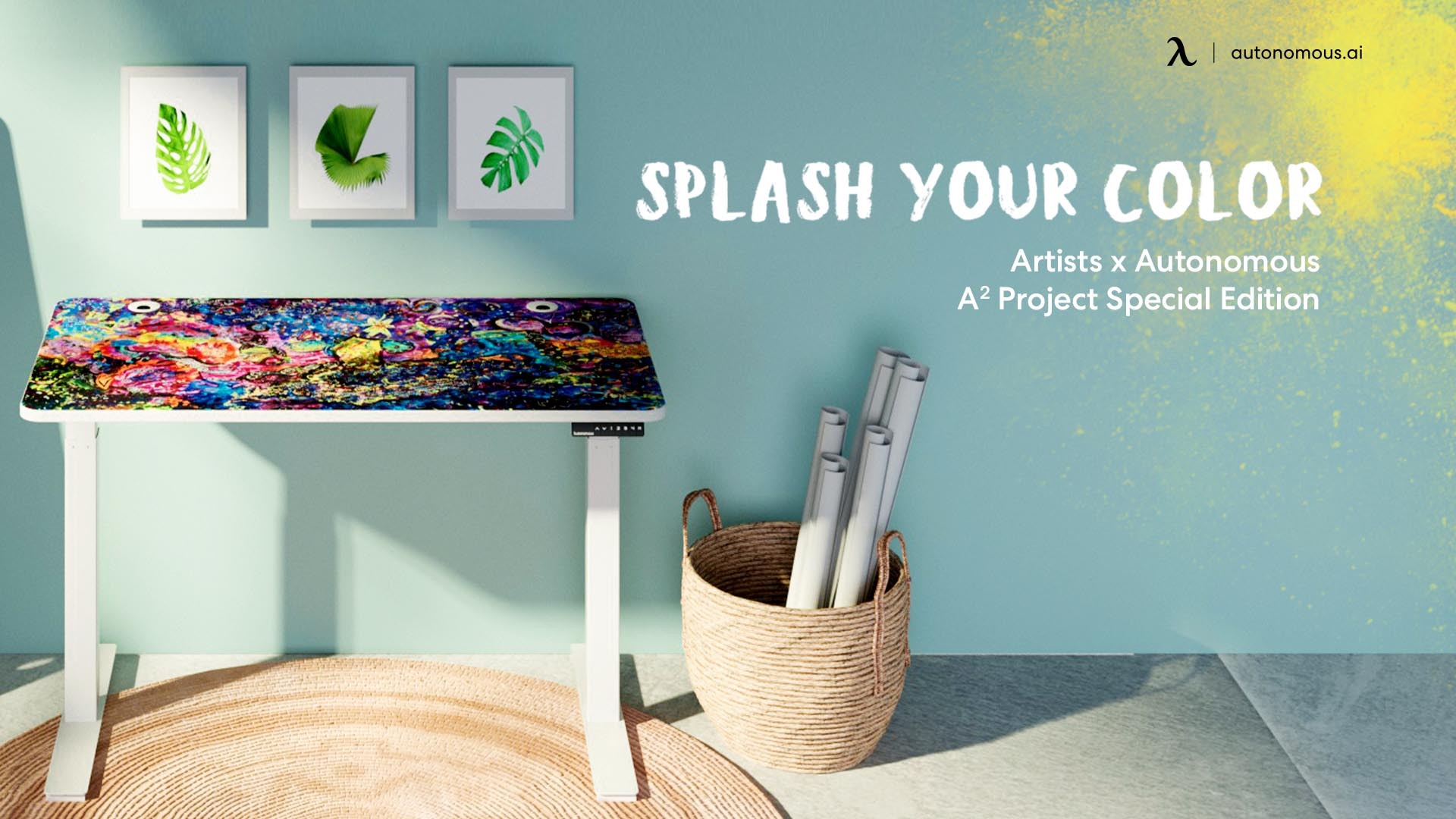 The A² Project - Artists x Autonomous Collection Brings Custom Art to Your Ergonomic Office