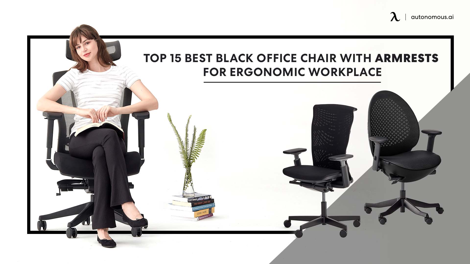 Top 15 Best Black Office Chair with Armrests for Ergonomic Workplace
