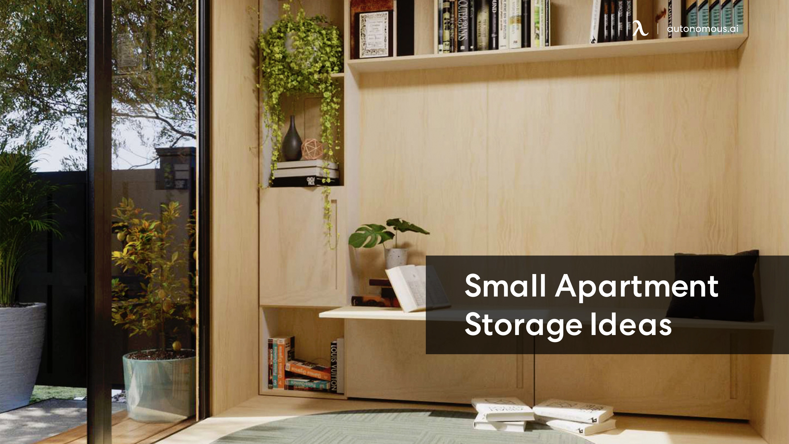 15 Affordable and Renter-friendly Studio Apartment Storage Ideas