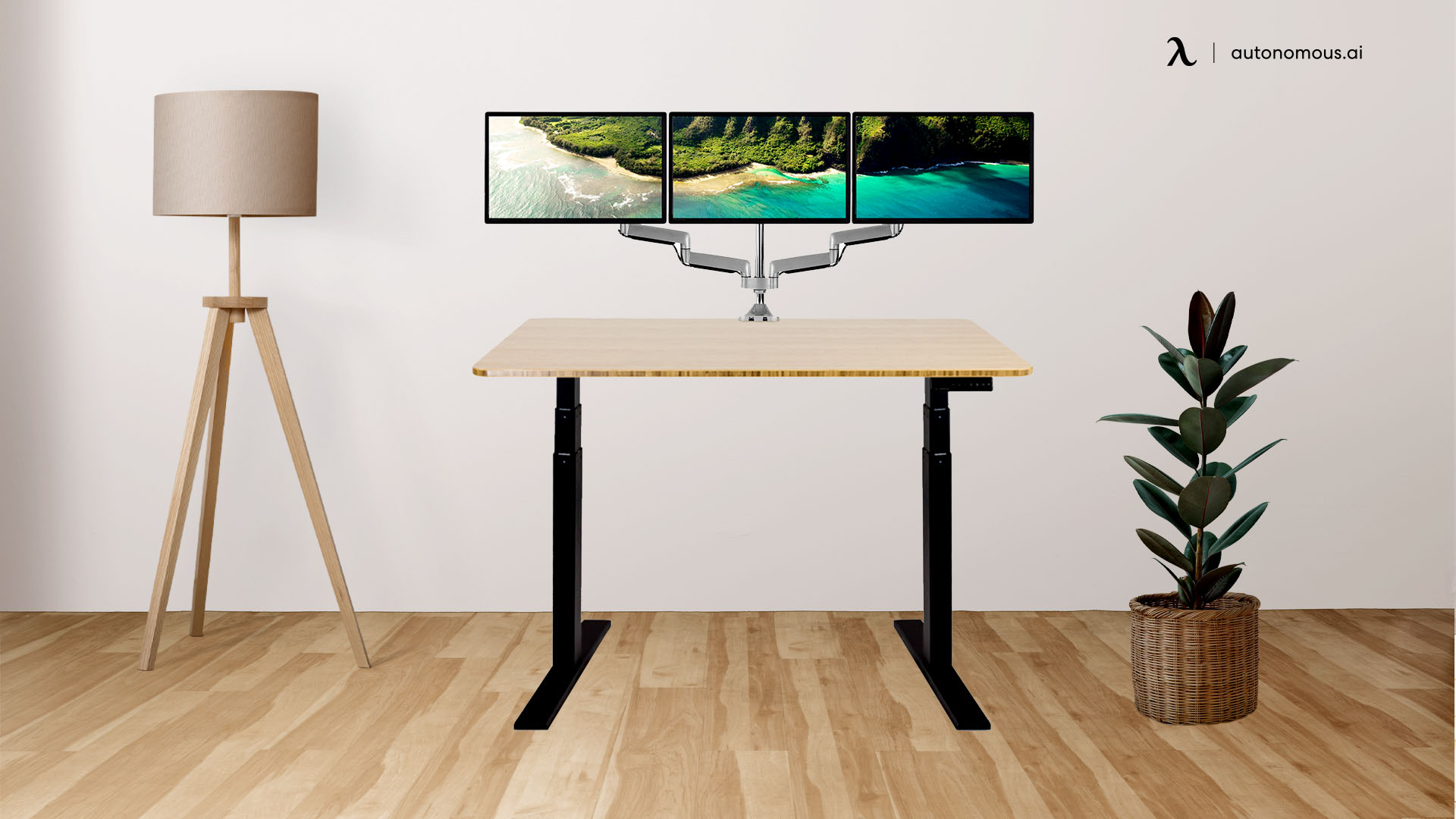 Triple Monitor Arm for 27 Inch Monitor (2022 Listing)