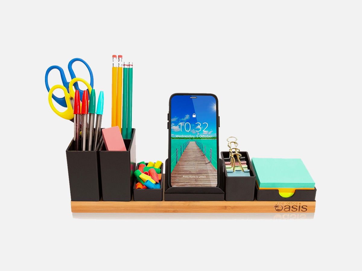 The Magnetic Desk Organizer That Keeps Your Focused.