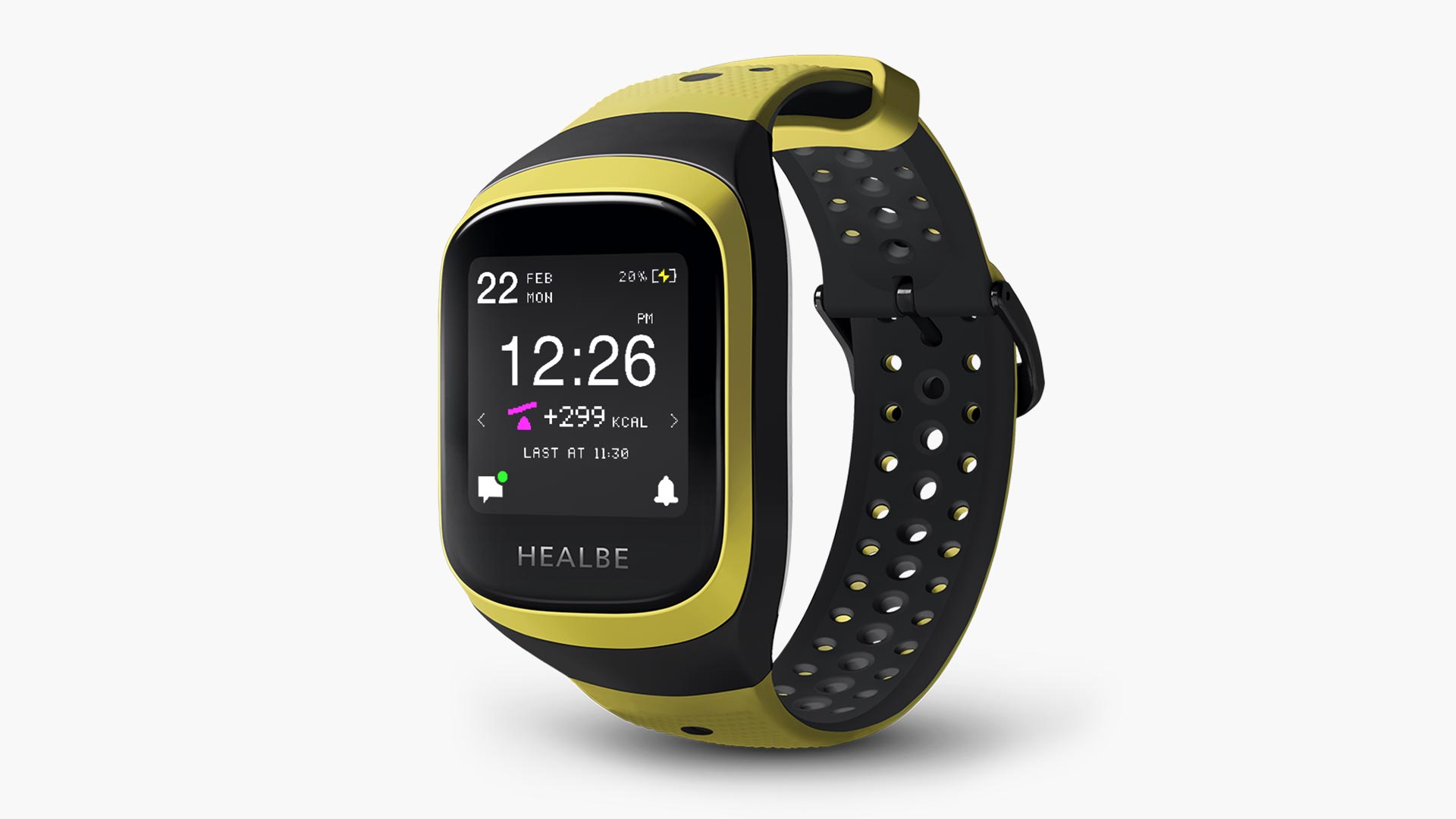 Healbe GoBe3 Smart Fitness Watch - The nutrition-control health band.