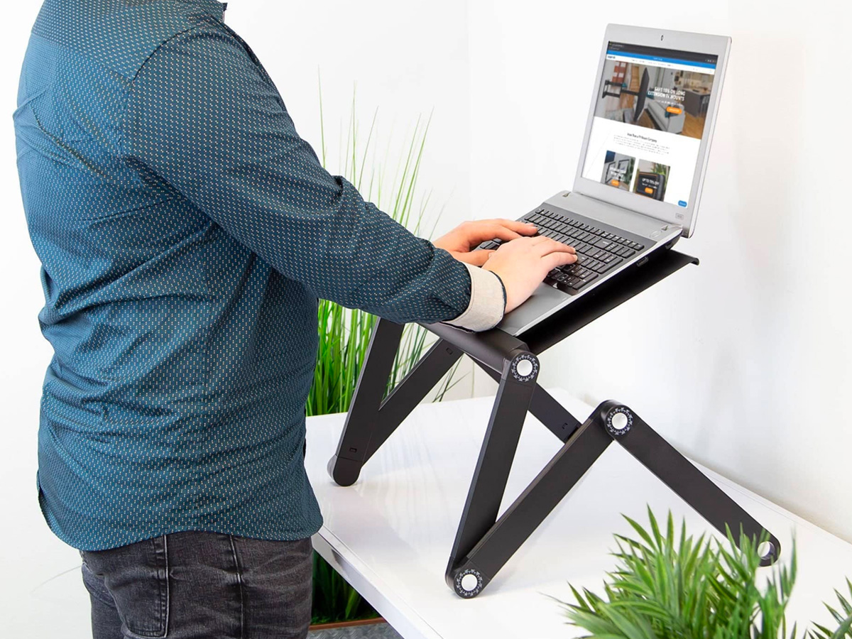 Mount-It! Height Adjustable Laptop Tray