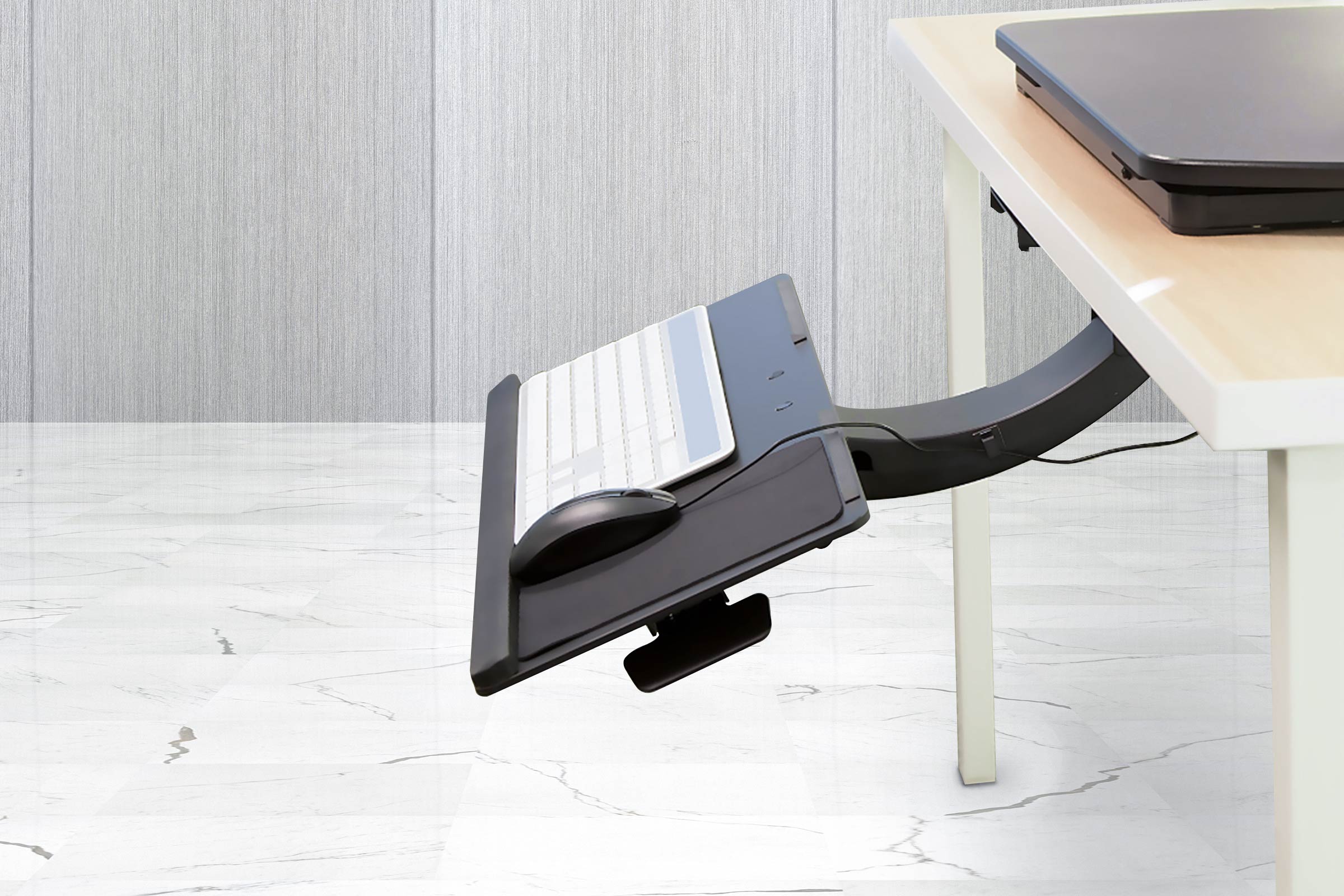 Mount-It! MI-7139 Adjustable Angle Keyboard and Mouse Platform