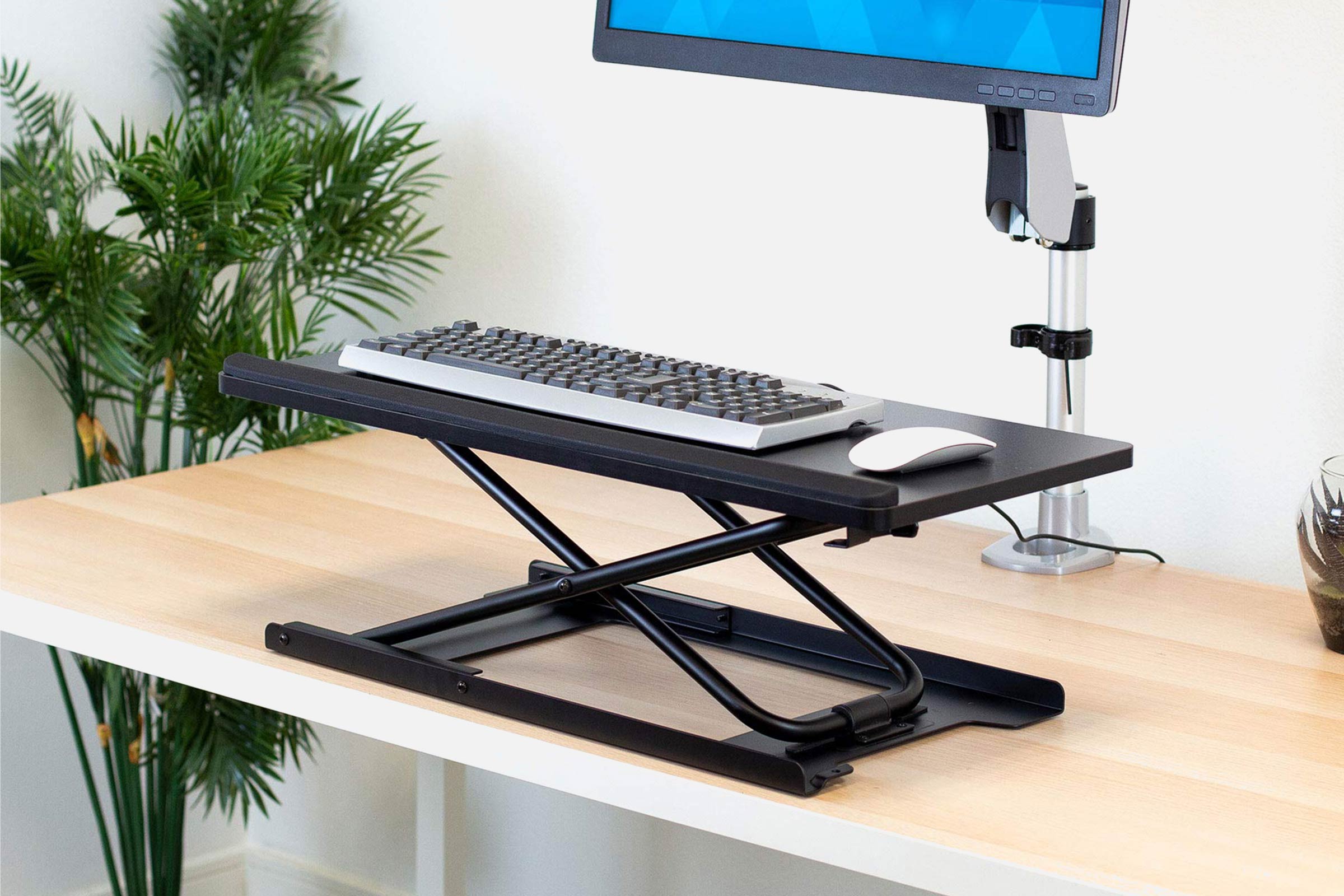 Mount-It! MI-7146 Height-Adjustable Standing Keyboard Platform