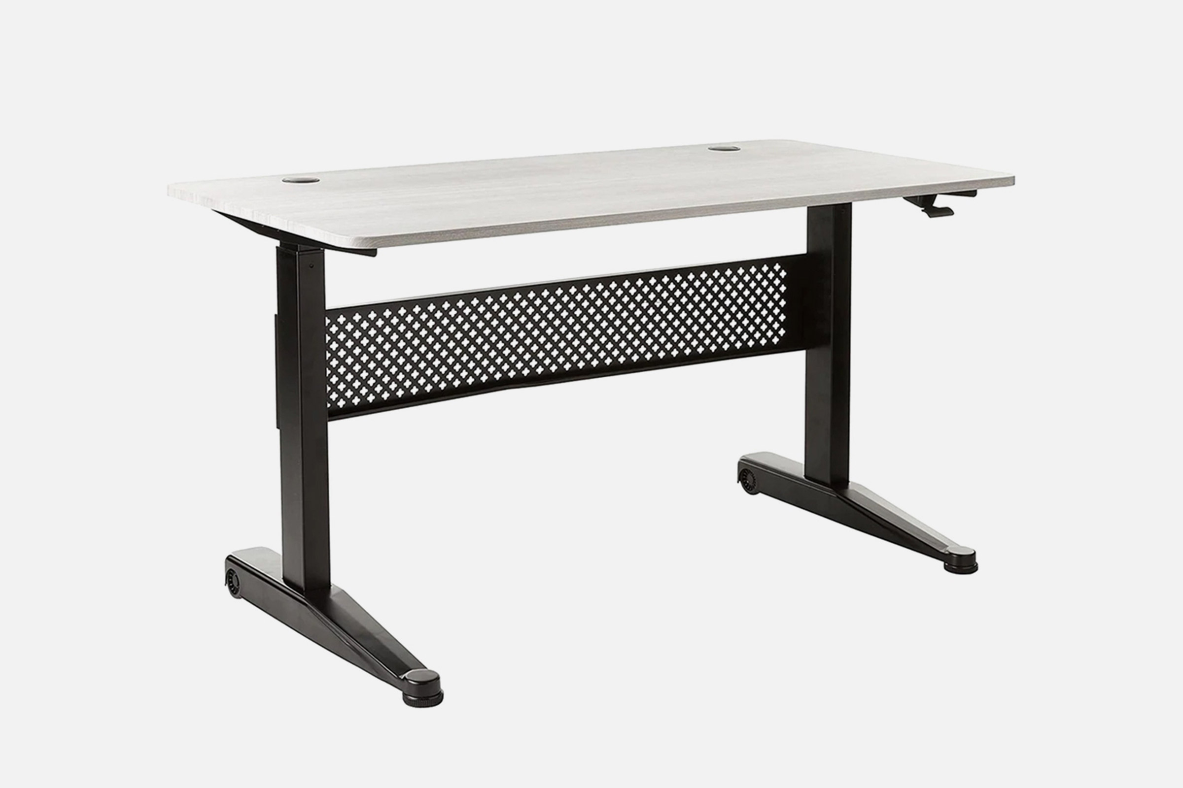 Apex Standing Desk: Pneumatic Adjustable Height Standing Desk