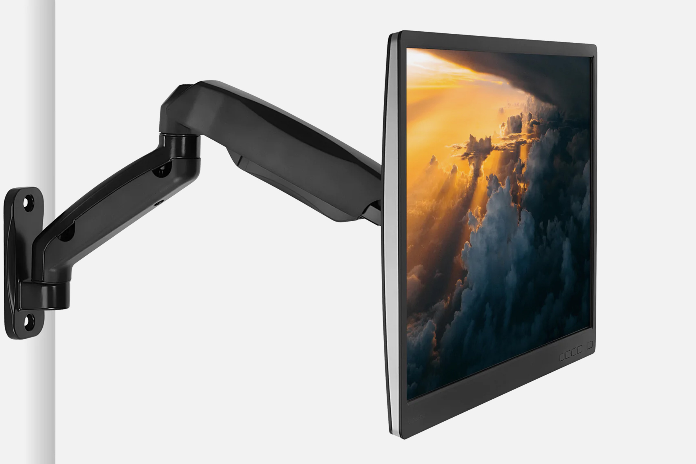 Mount-It! MI-765 Single Monitor Wall Mount Arm