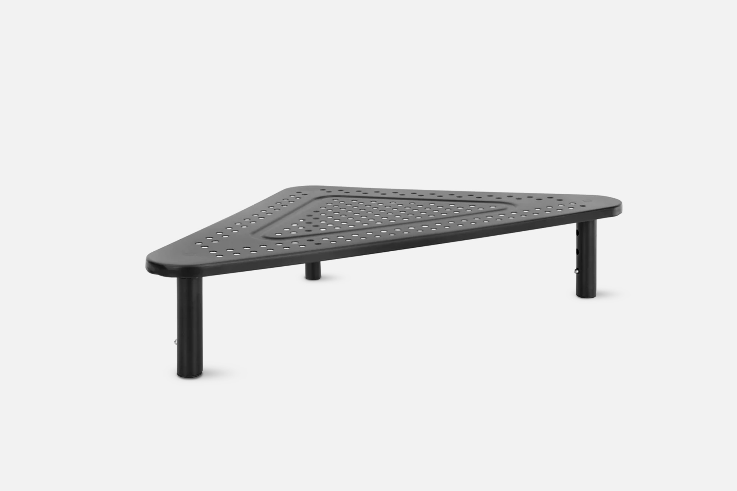 Mount-It! Corner Desk Monitor Stand: 3 Height Settings