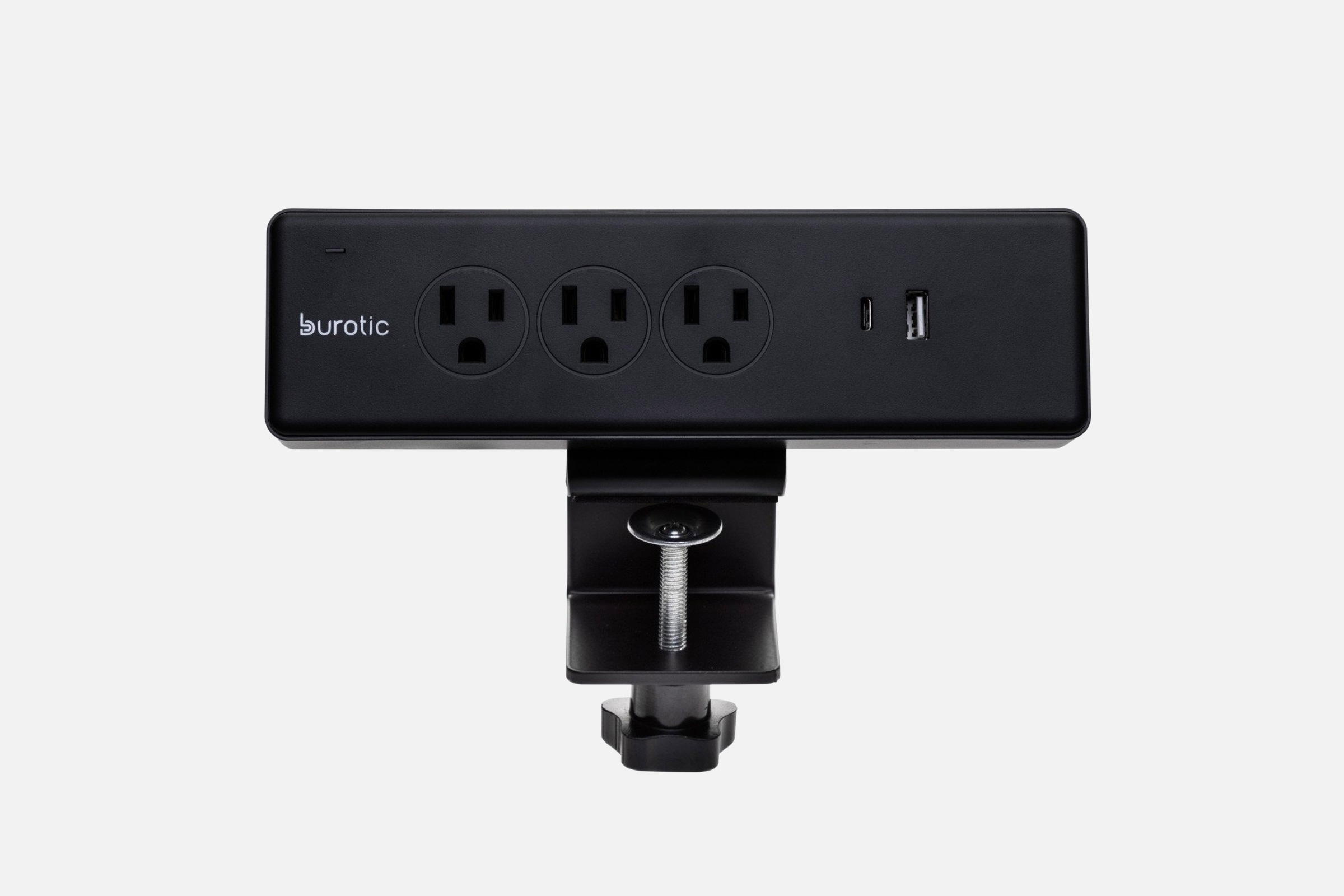 Burotic Under & On Desk Power Plug: 5" Extension Cord