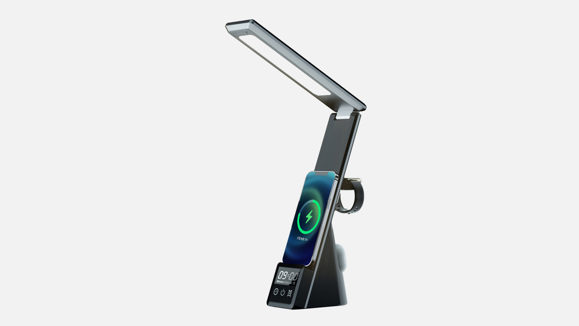 LED Lamp Phone Charging Stand