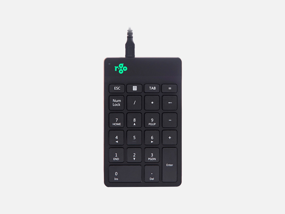 R-Go-Tools Number Pad with Break Indicator: Ergonomic
