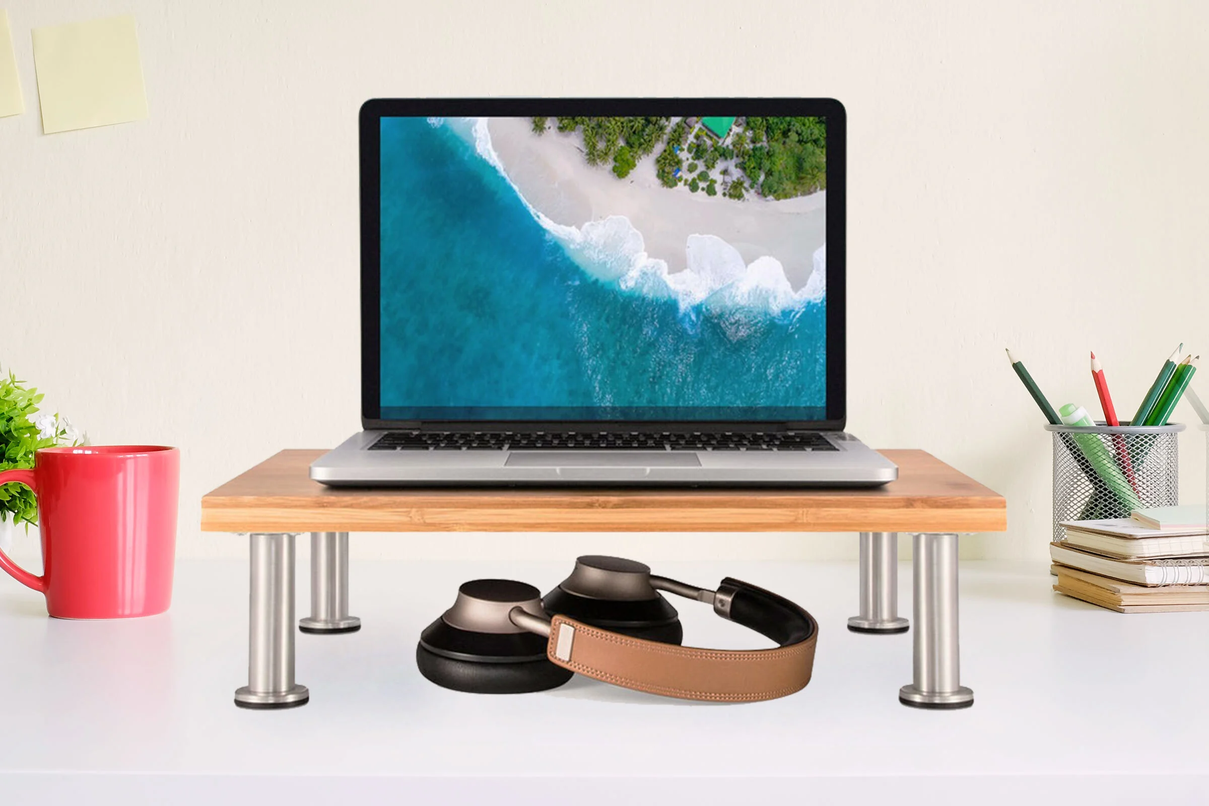 The Office Oasis Bamboo Computer Monitor Stand: Lasts a Lifetime