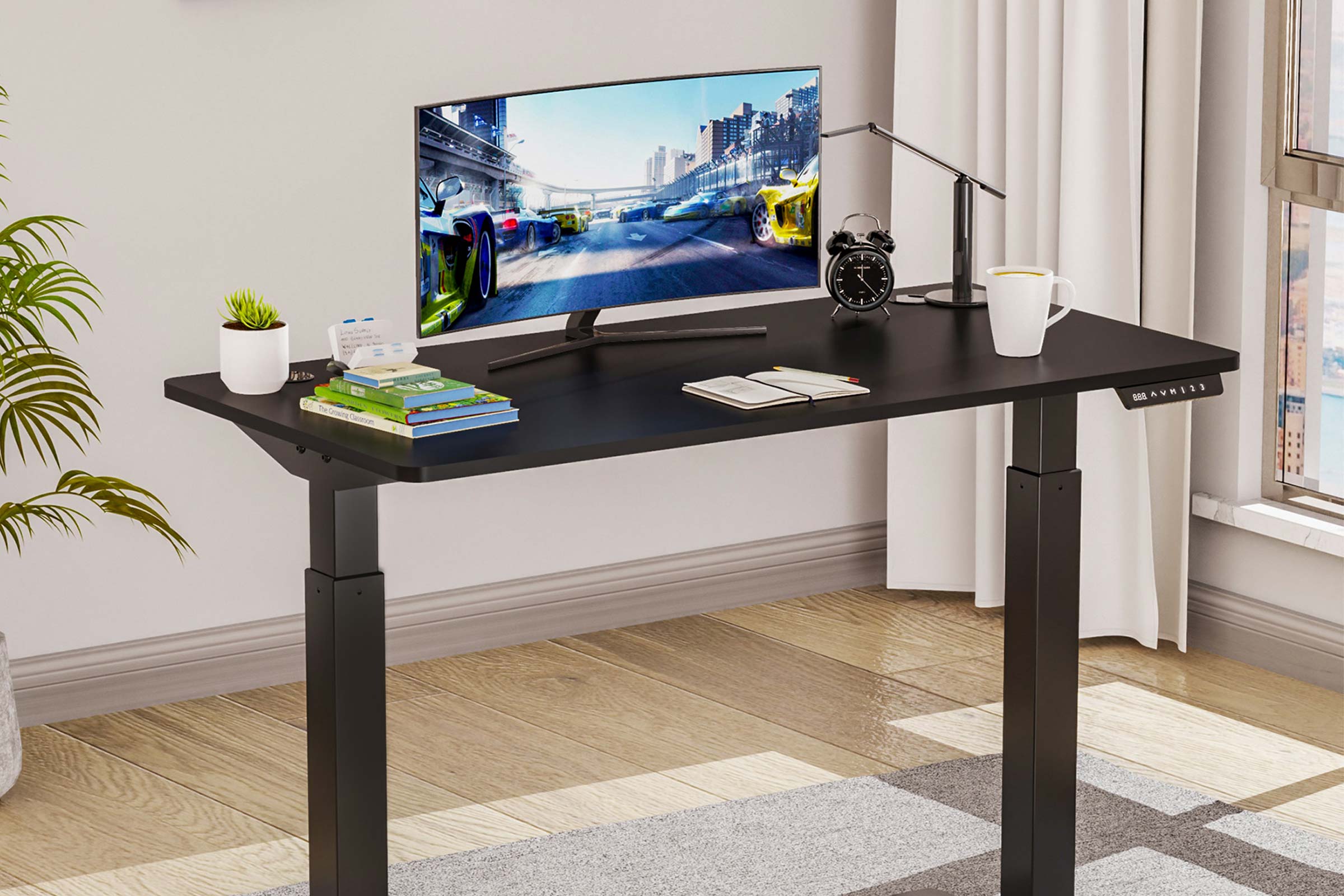 EUREKA Ultra Long CompactDesk: Programmable Keypad